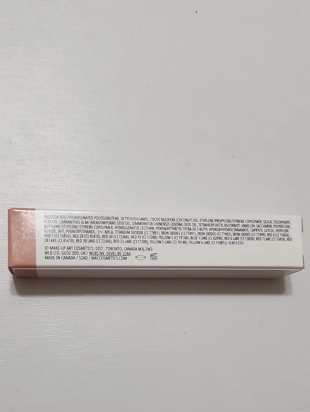 MAC Behaved Lipglass Air